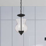 Analycia 2 - Light Matte Black Single Pendant
