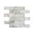 Maravilla x 12 in. x 12 in. Honed Marble Mosaic Floor and Wall Tile