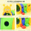 Tunnel de structure de jeu, conception adorable de chenille, divertissement intérieur et extérieur, construction en polypropylène, plusieurs styles mignons, utilisation, construction stable, options
