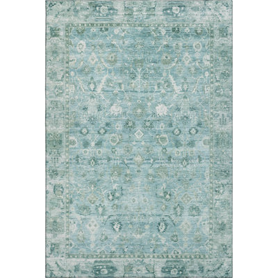 Premium Machine Washable Maag AMF1772 Global Rug