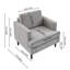 Mid-Century Single Accent Chairs Armchair-1380095762