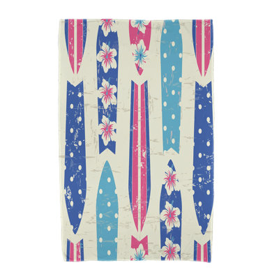 Serviette de plage à imprimé géométrique dean