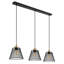 Ahmena 3 - Light Matte Black Pendant
