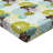 Microfiber Floral Fitted Sheet-115165625-42105720