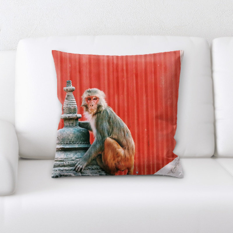 Coussin statue