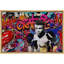 Vaporisateur de peinture, activiste, boxeur, graffiti et célébrités de la rue, art moderne urbain coloré sur toile-97558590-97558584