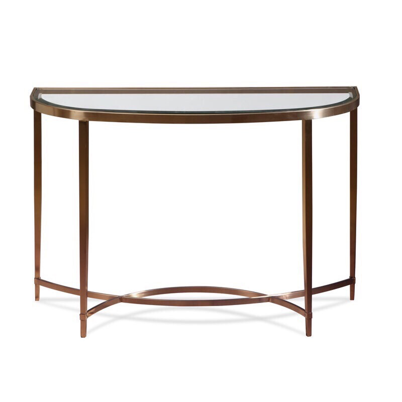 Columbia 110cm Glass Top Console Table