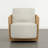 Linen-like Upholstered Swivel Accent Chair-122091995