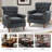 Anine 29.5" W Tufted Armchair-70991198