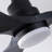 Hot Sales 42 Inch Ceiling Fans With Lights And Remote, Black Ceiling Fan For Patios With Light 3 Blades Modern Ceiling Fan Noiseless Reversible DC Motor,  Ceiling Fan For Farmhouse-1210825651