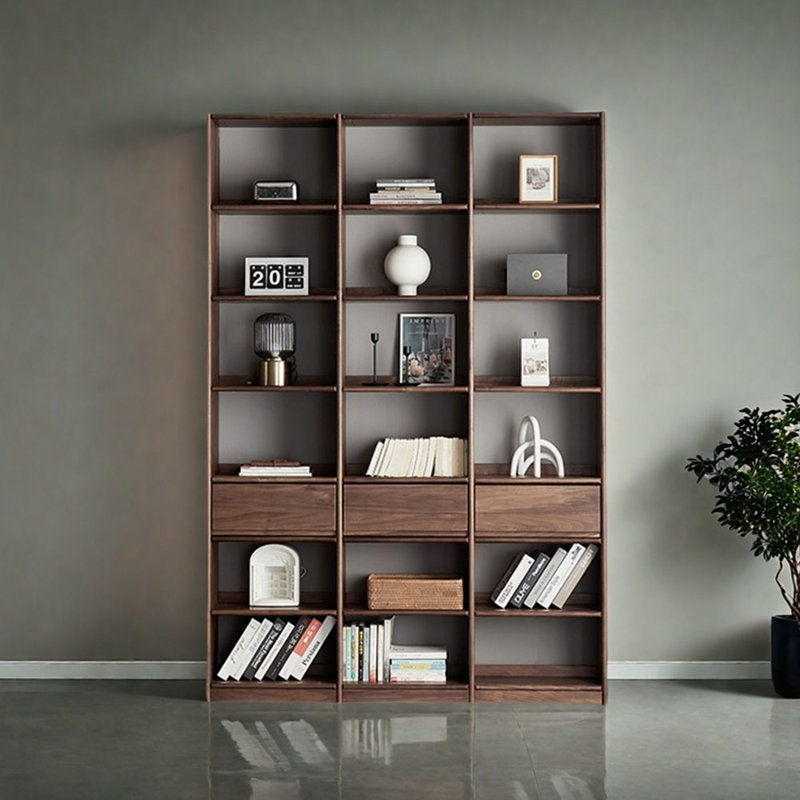 Light luxury large storage bookcase