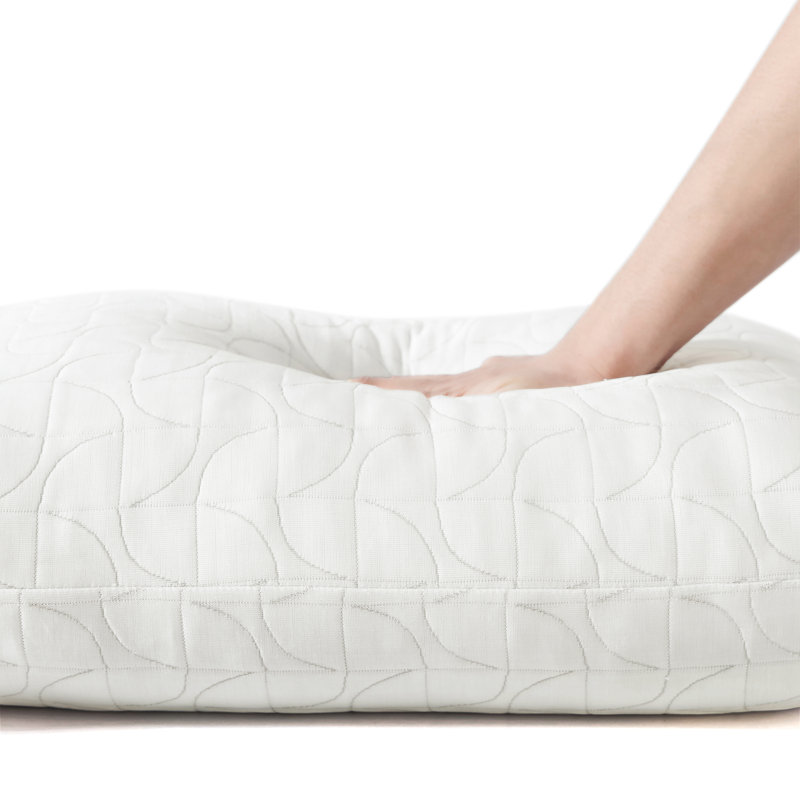 CASUAL LIVING Crushed Foam Pillow, (U.S. Standard), White 2 Count, King