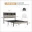 Structure de lit double
