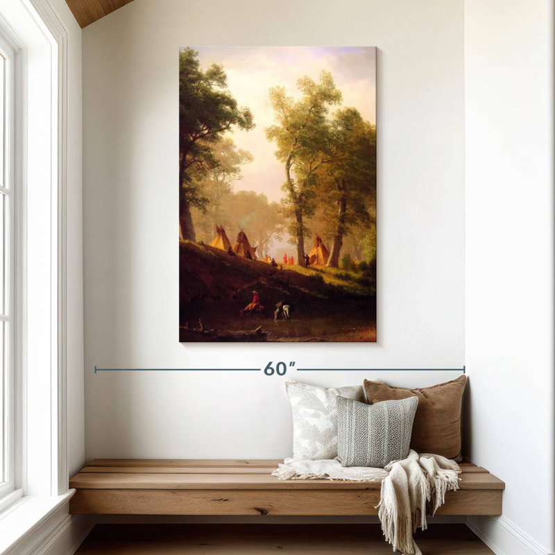 Lelar The Wolf River, 48" H x 32" W