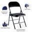 Chaises pliantes rembourrées pour l'intérieur et l'extérieur-1491060145-1504131044
