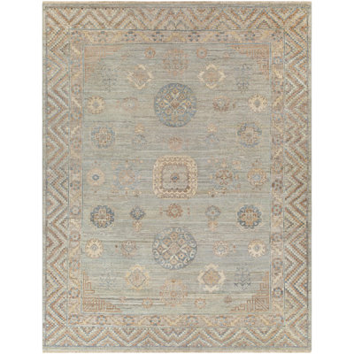 Khotan Handmade Wool Abstract Area Rug