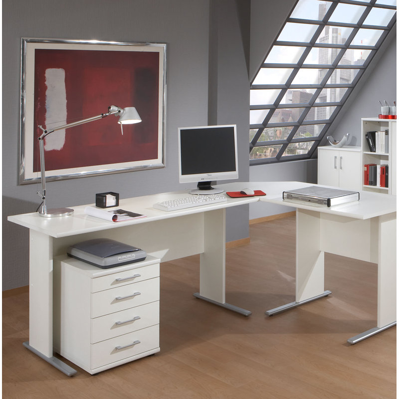 Amasia 2.2cm H x 65cm W Desk Corner Plate Extension