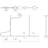 Counterpoint 42" 4-Light 3000K Dimmable Integrated LED Linear Pendant-28587200