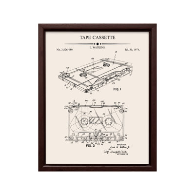 Cassette Tape Blueprint