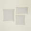 Simple Embroidered Linen Lumbar Throw Pillow-1717400438