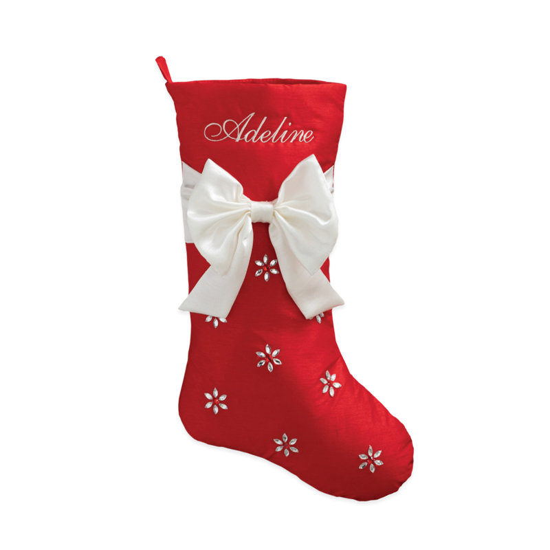 Chaussette de Noël Dupioni, Oui