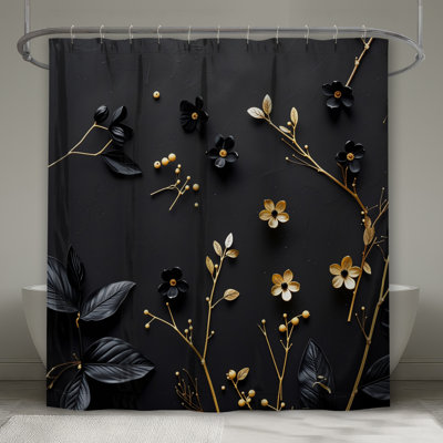 Rideau de douche Floral Arrangement - Floral Modern Decor