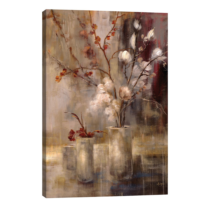 Floral by Simon Addyman - Wrapped Canvas Painting, 66.04 cm H x 45.72 cm W x 1.91 cm D