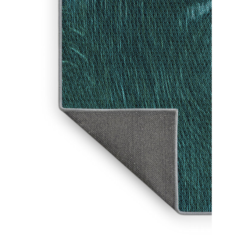 Performance Wool Abstract Indoor Rug, Runner 2' x 5'