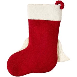 The Holiday Aisle® Hand Felted Wool Christmas Stocking | Wayfair