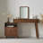 Makeup Vanity with Light mirror,4 drawers