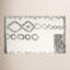 Tapis gris / ivoire Kaylee Sahara Boho-2081979393