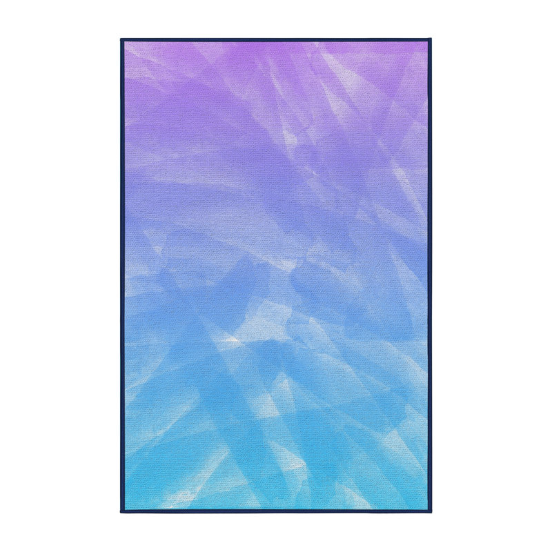 Abstract Indoor Rug, Rectangle 2' x 3'