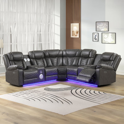 Canapé modulaire 3 pièces Briege