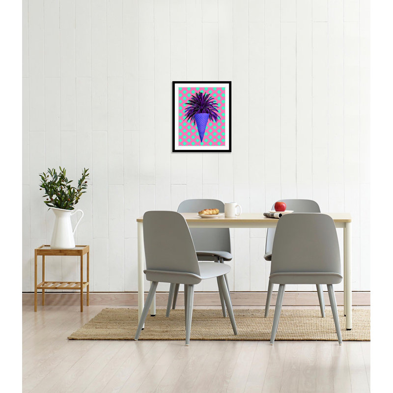 Ice - Single Picture Frame Print, 40 cm H x 30 cm W