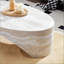 Table basse ovale en marbre naturel-2040090985