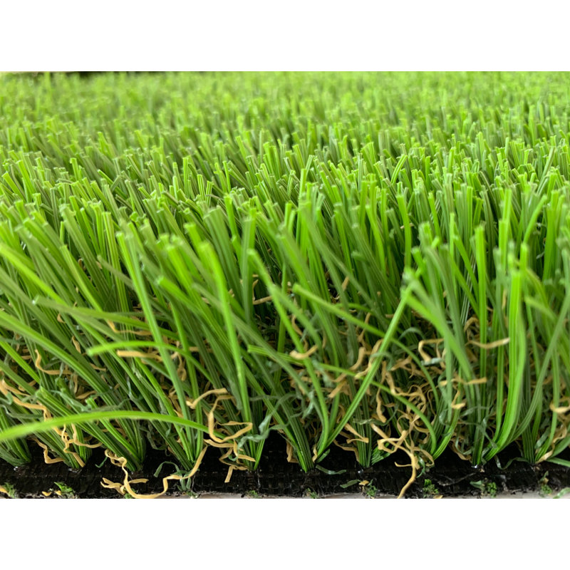 Ruby Turf Outdoor Heat Resistant Artificial Grass, 2" H x 90" W x 24" D