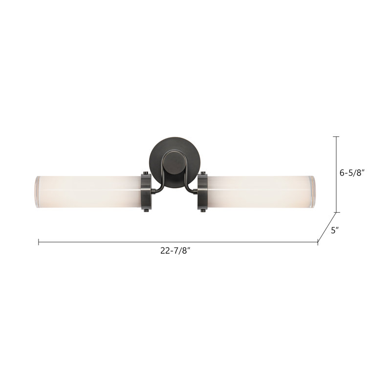 Wynwood 2 - Light Vanity Light, Urban Bronze