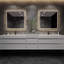 Meuble-lavabo mural double 114 po Albizu-69316068