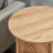 Round End Table, 3-Tier Side Table with Storage Shelf, Wood Nightstand for Living Room,Bedroom-1214319171