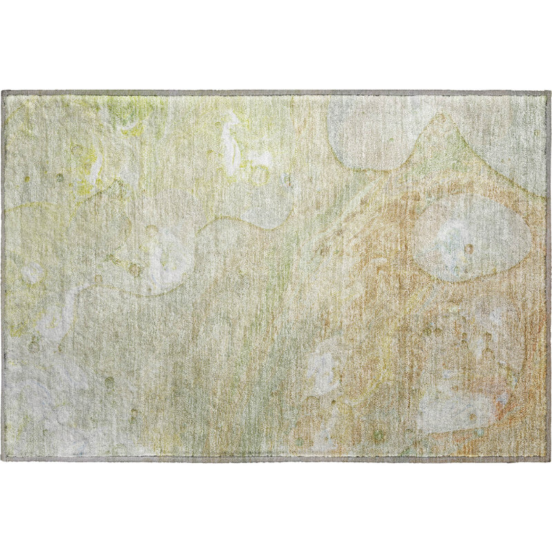 Premium Machine Washable Ralston AMF1941 Abstract Rug, Rectangle 1'8" x 2'6"