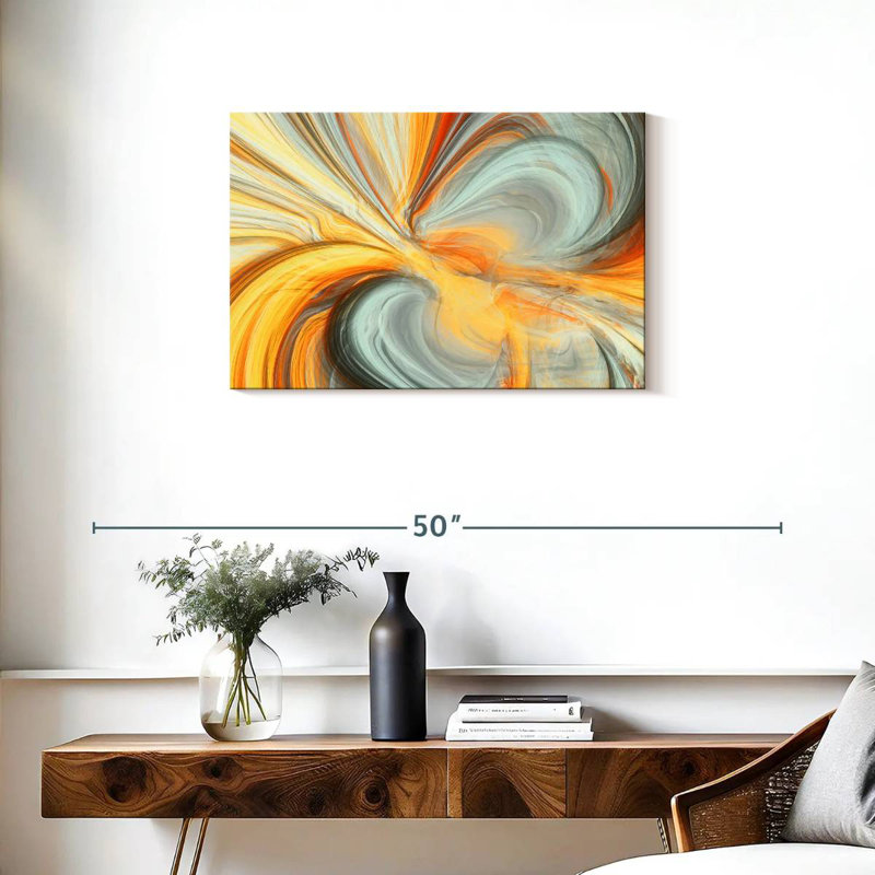 Avery Fluid Dynamic Abstract, 20" H x 30" W