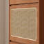 Armoire à chaussures en rotin pour entrée