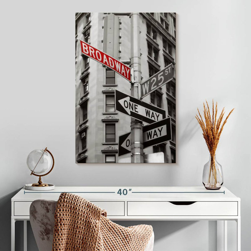 Mehar NY Broadway Sign Pop, H 30 po x l 20 po