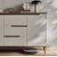 Armoire d'appoint multifonctionnelle légère et luxueuse