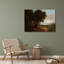 «Landscape with Covered Wagon» par Asher Brown Durand - Art mural sur toile tendue avec châssis-1422600356