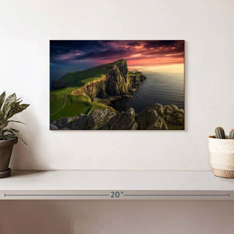 Phare de Gillard Neist Point Vista, H 8 po x l 12 po