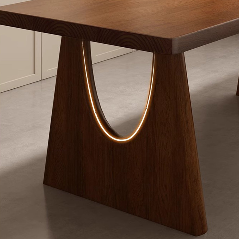Partap Simple solid wood table, 30.7"H x 86.6"L x 35.4"W