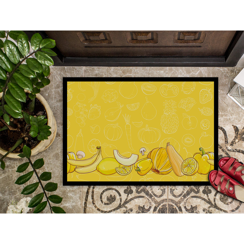 Non-Slip Doormat, 27" W x 18" L 
