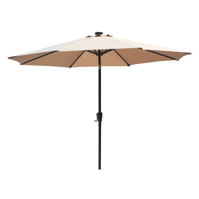 118'' Lighted Tilt Market Umbrella