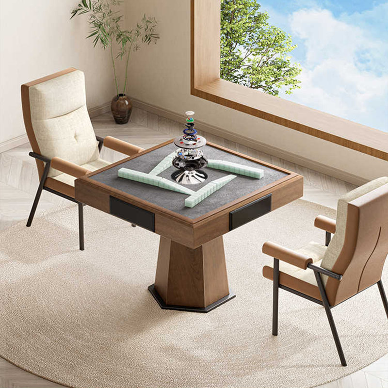 Solid wood Square Automatic Mahjong Table for Chinese Rules